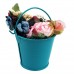 24×Mini Metal Bucket Pail Candy Favors Box Craft Plant Containers Wedding Decor   372363050331
